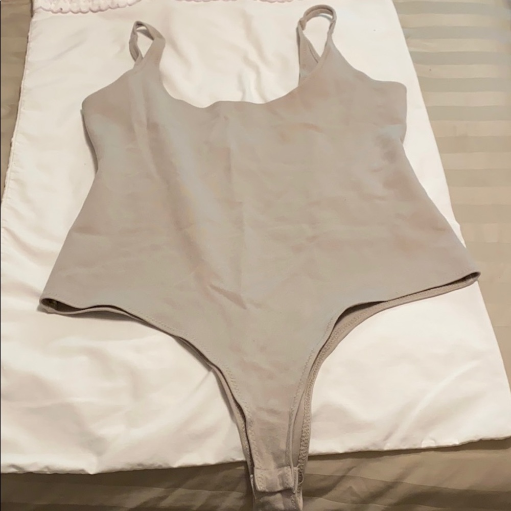 Beige bodysuit